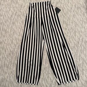 Norma Kamali High Waist Pleat Pant